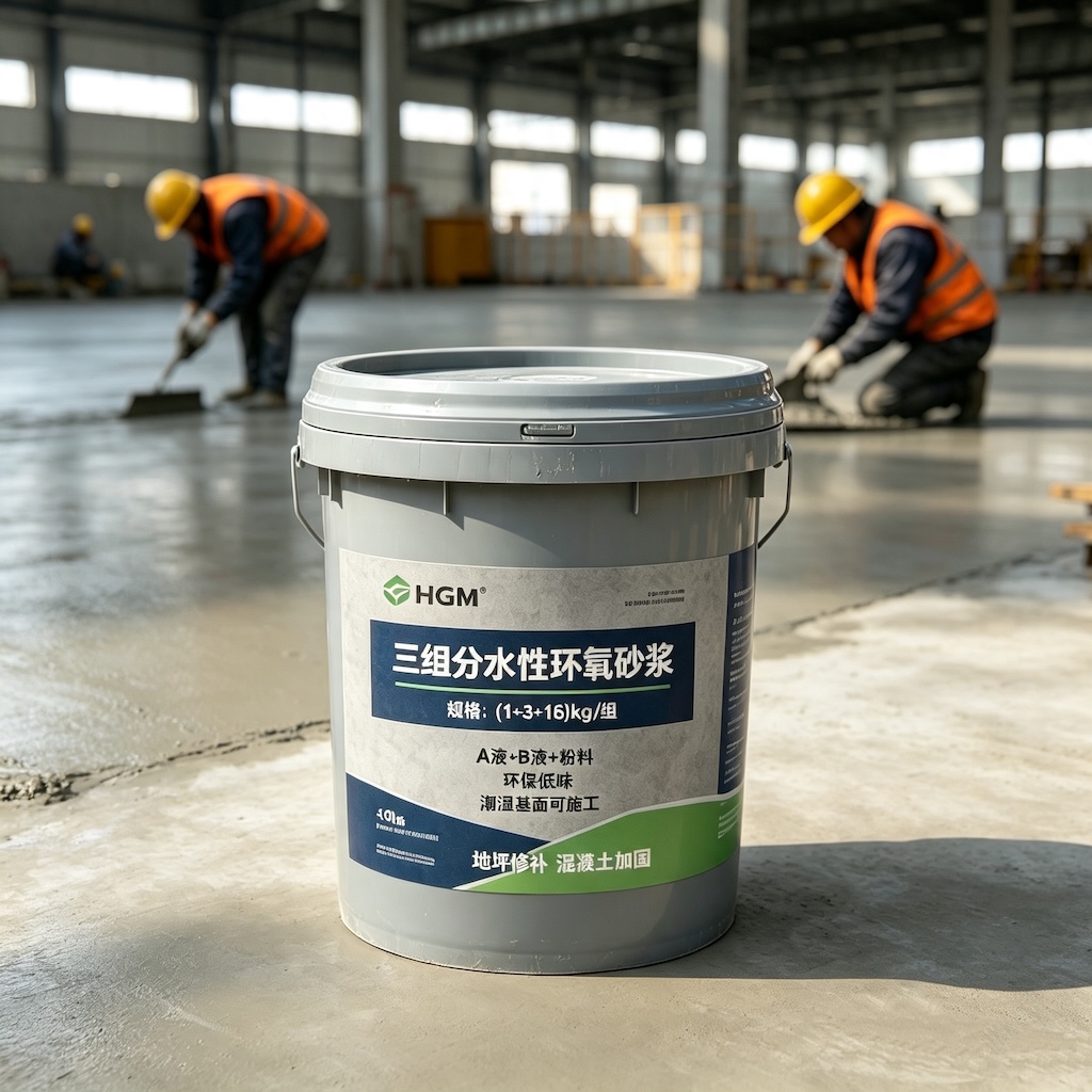 资中三组份水性环氧砂浆